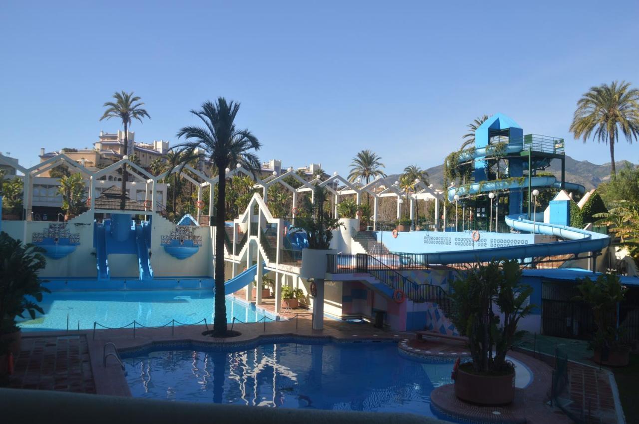 "Vive Benal Beach" Estudios Con Vistas Al Parque Acuatico Беналмадена Екстериор снимка